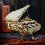 Chord Movement Piano 3D Wooden Puzzle_White_3