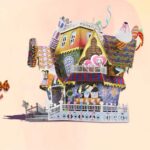 Halloween Candy House 3D Metal Puzzle_5