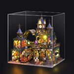 Rail-track Secluded City DIY Miniature Dollhouse_7