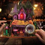 Halloween Night House DIY Miniature Dollhouse_5