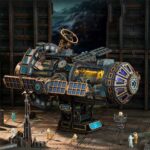 Celestigon Station 3D Wooden Puzzle_Black_2