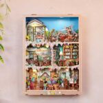 Blossom Time Story Frame DIY Miniature Dollhouse_2