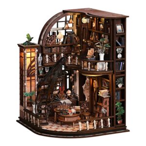 Bacchus Bookstore DIY Miniature Dollhouse_1