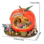 Fruit Town Series DIY Miniature Dollhouse_Apple_House_4