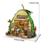 Fruit Town Series DIY Miniature Dollhouse_Avo_Garden_4