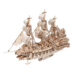Flying Dutchman Ghost Ship 3D Wooden Puzzle_1
