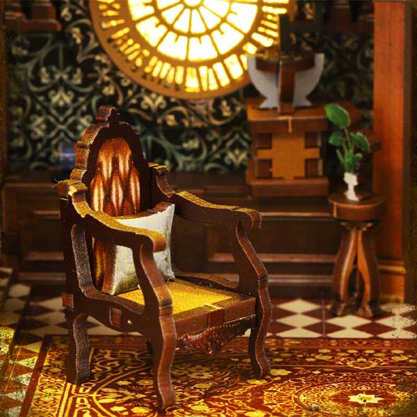 Ancient And Elegant Books Book Nook Miniature Dollhouse_Description_3