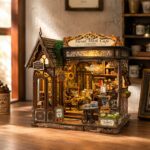 Floral Mark Cafe DIY Miniature Dollhouse_3
