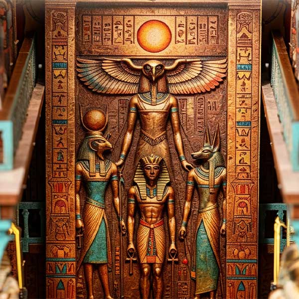 Hall Of Eternity Book Nook Miniature Dollhouse_Description_2