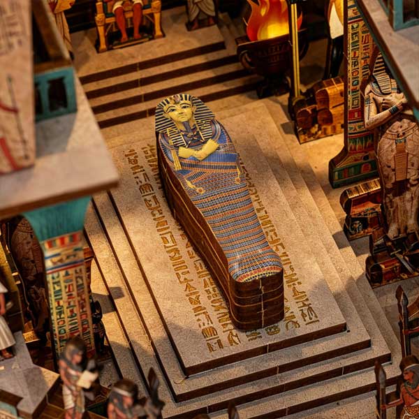 Hall Of Eternity Book Nook Miniature Dollhouse_Description_5