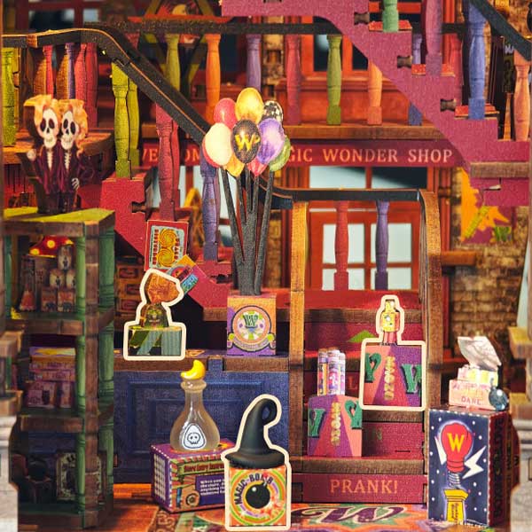 Magic Wonder House DIY Miniature Dollhouse_Description_3