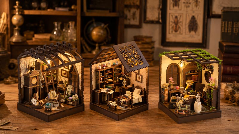 Magical Mini Building Series DIY Miniature Dollhouse_Description_2
