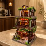 Time Layered Book Cafe DIY Miniature Dollhouse_4