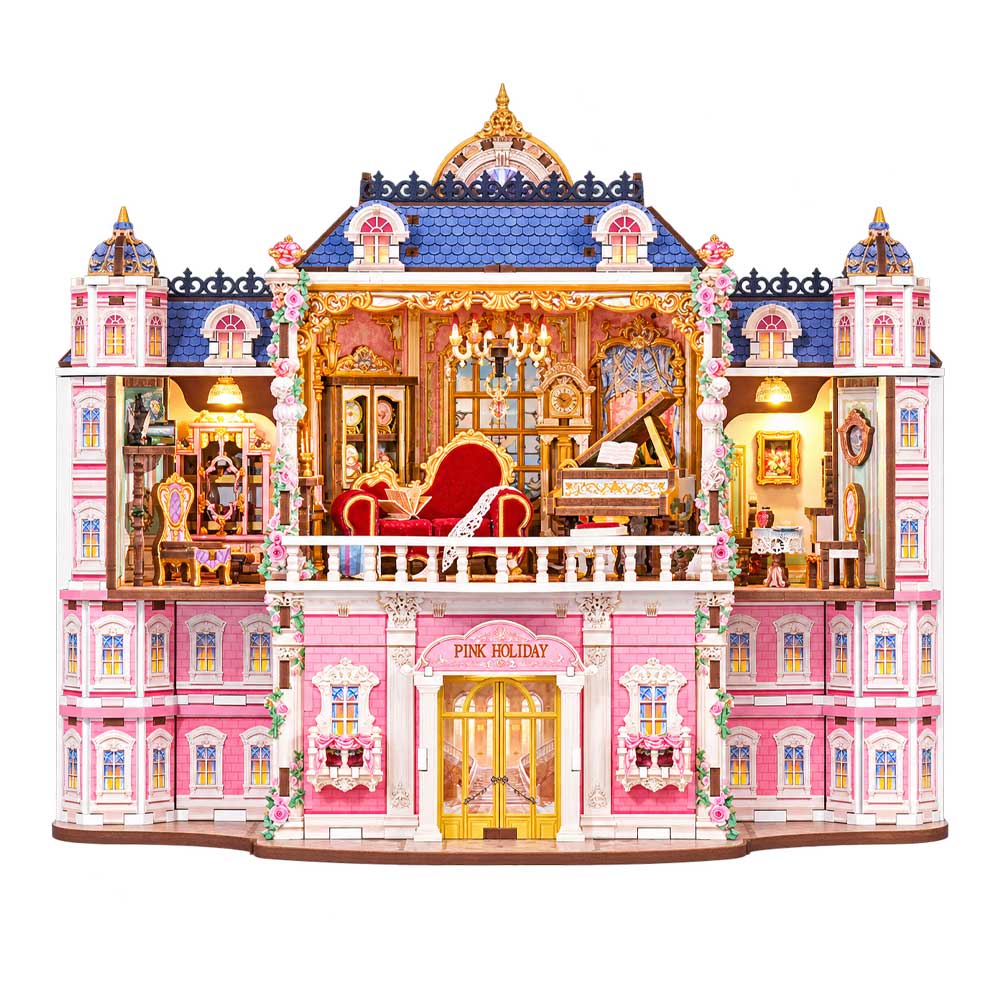 Isa Mansion DIY Miniature Dollhouse_1 Isa Mansion DIY Miniature Dollhouse_1
