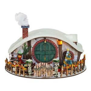 Magic Ring Snow House DIY Miniature Dollhouse_1