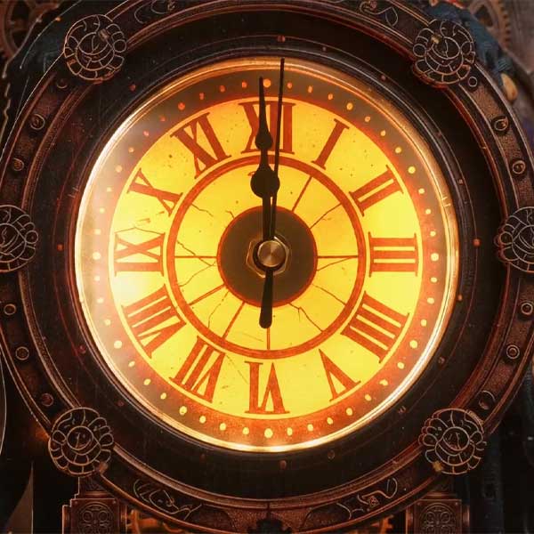 Grim Reaper Clock 3D Wooden Puzzle_Description_2