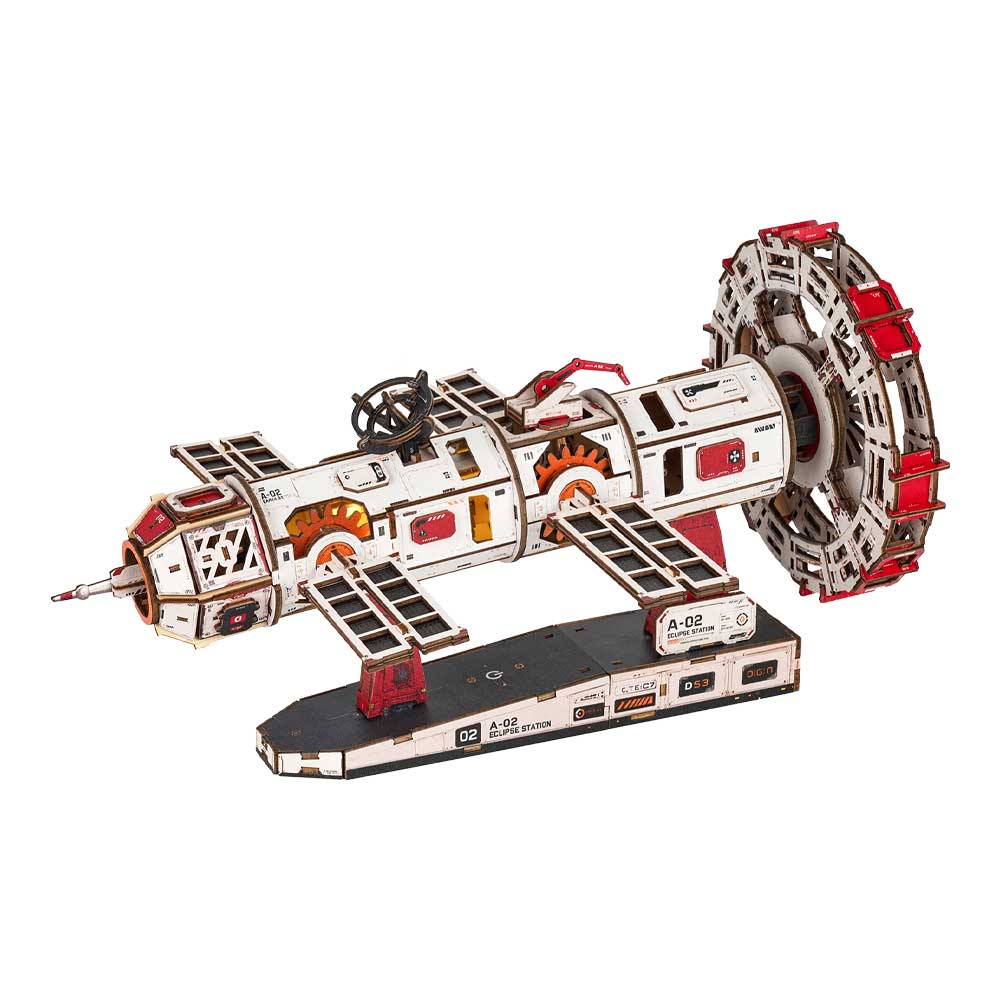 Space Station 3D Wooden Puzzle_1